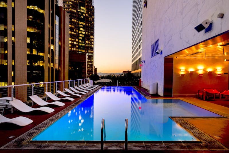 Pool area