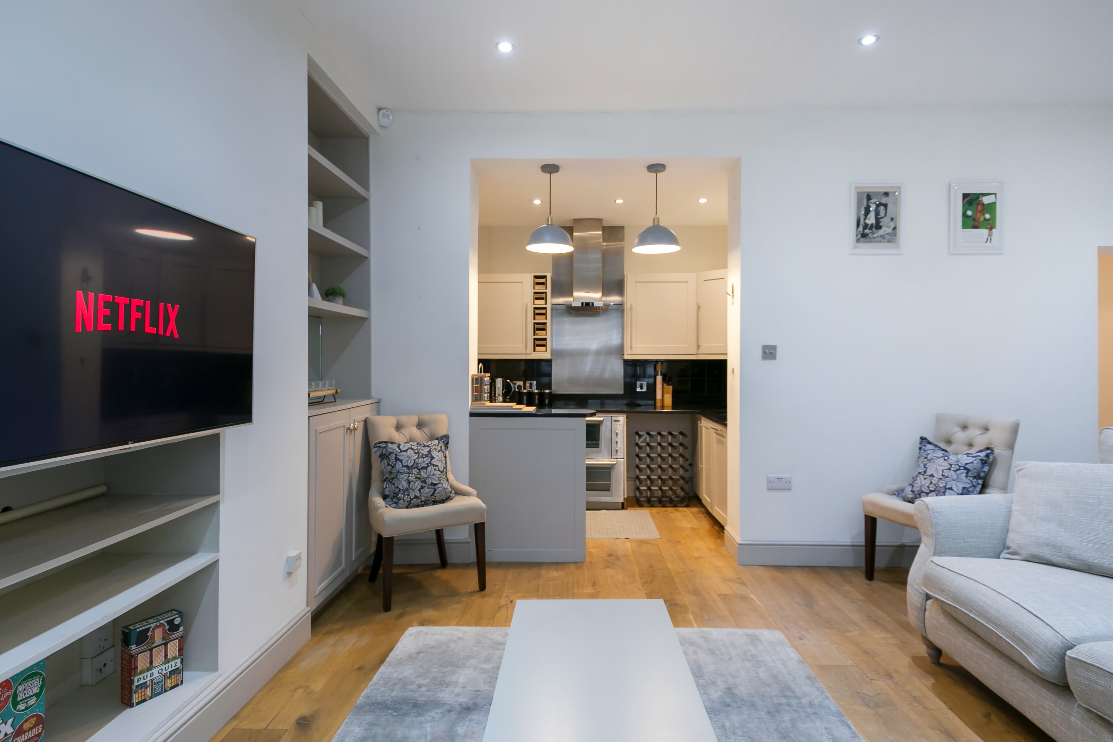 Fully equipped kitchen